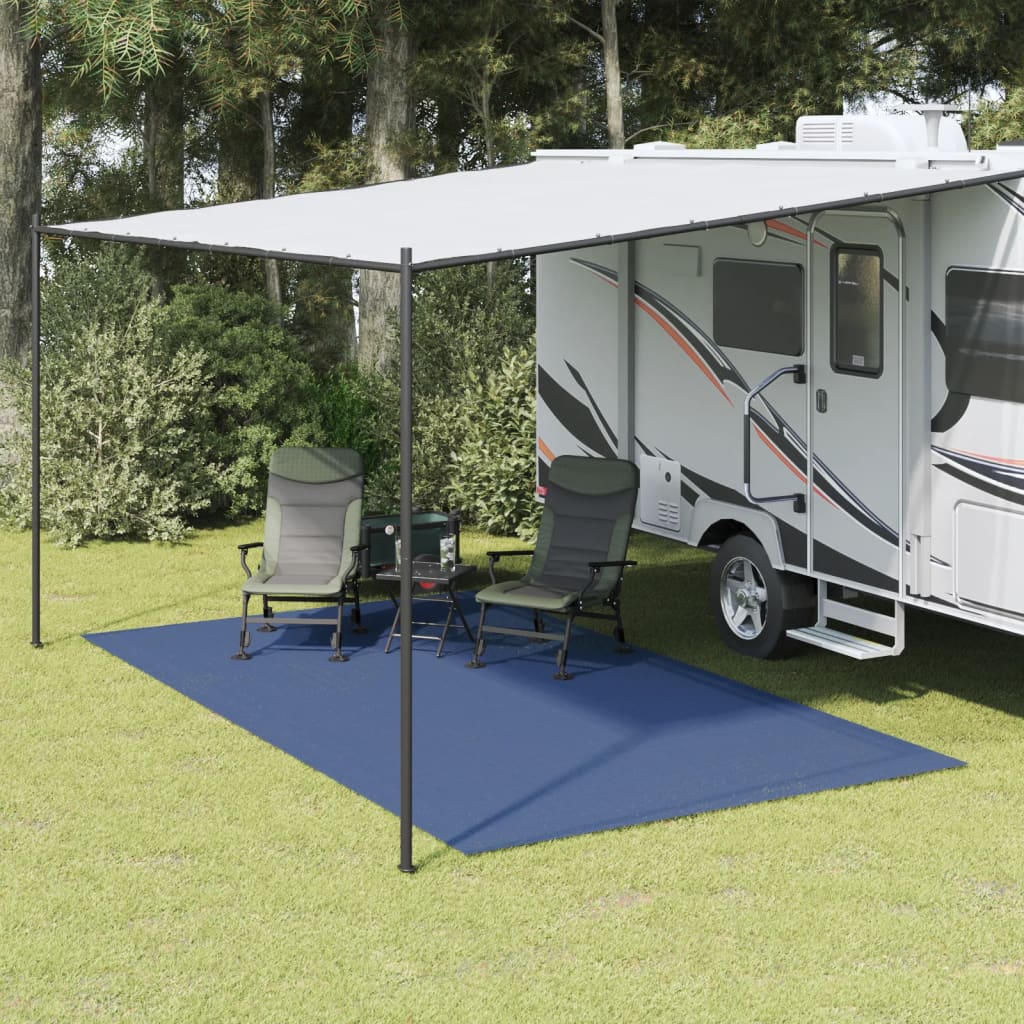 Tenttapijt 4,5x2,5 m blauw