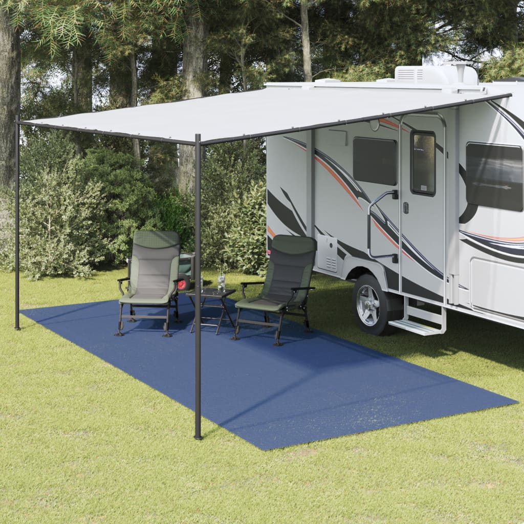 Tenttapijt 6x2,5 m blauw