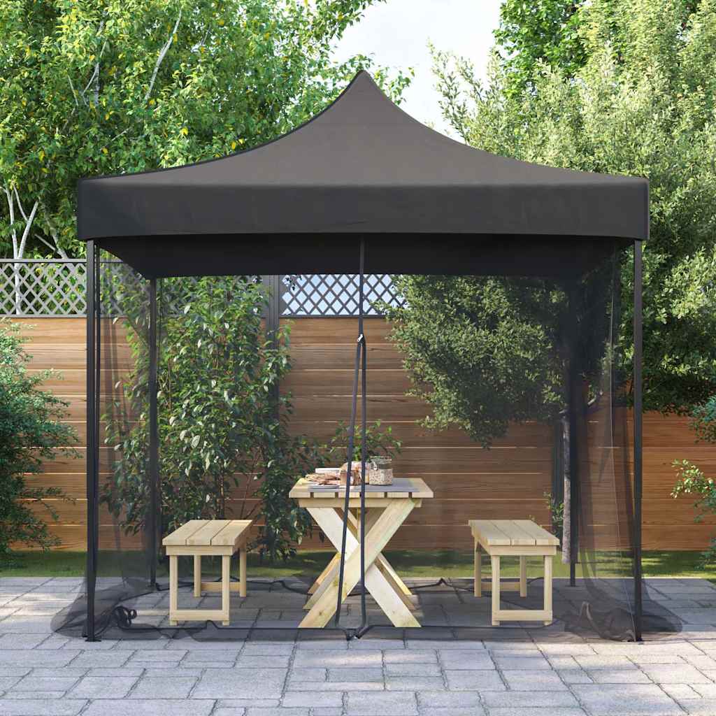 Klamboe voor buiten 220 gaas zwart 300x300x200 cm
