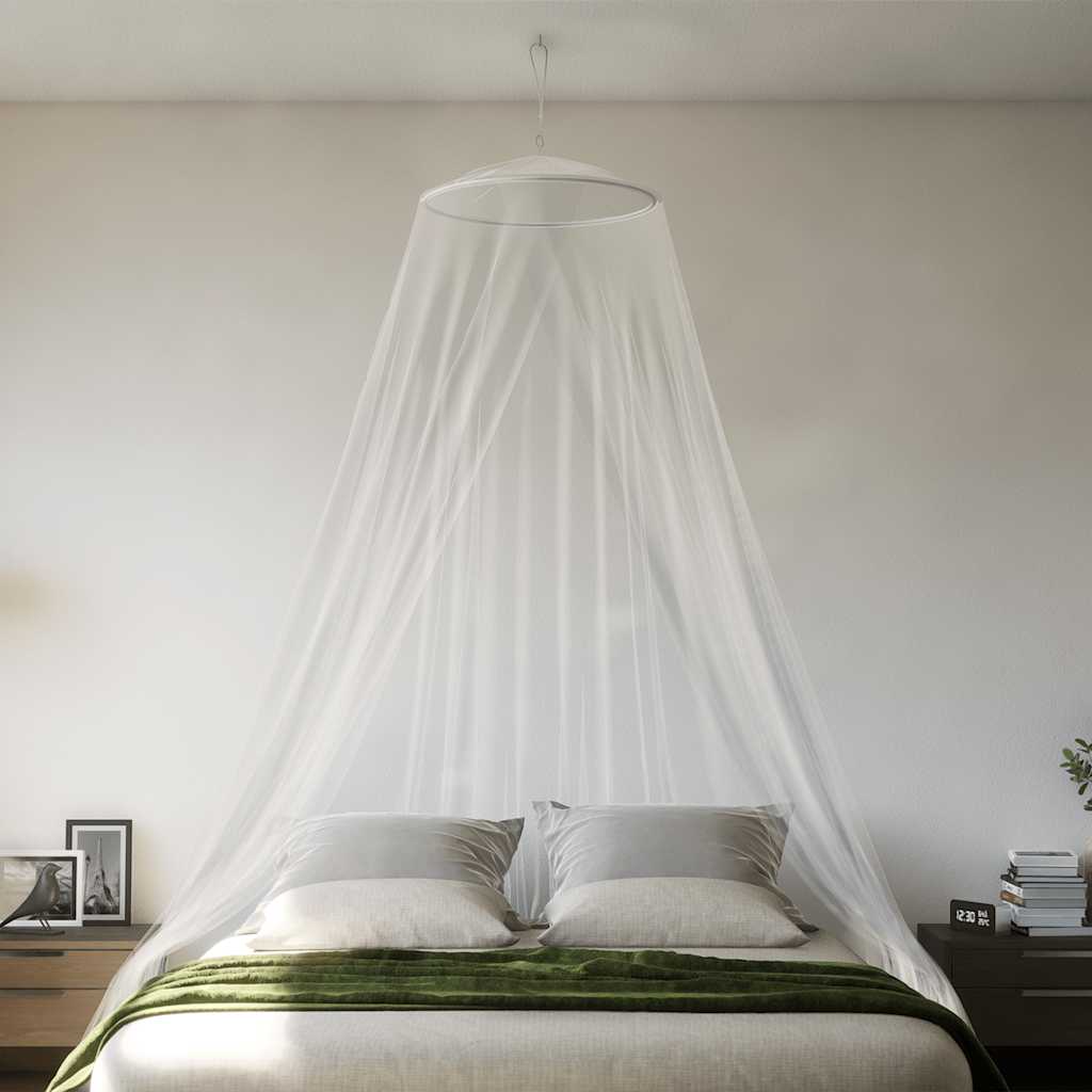 Klamboe voor bed 220 gaas 56x56x220 cm wit