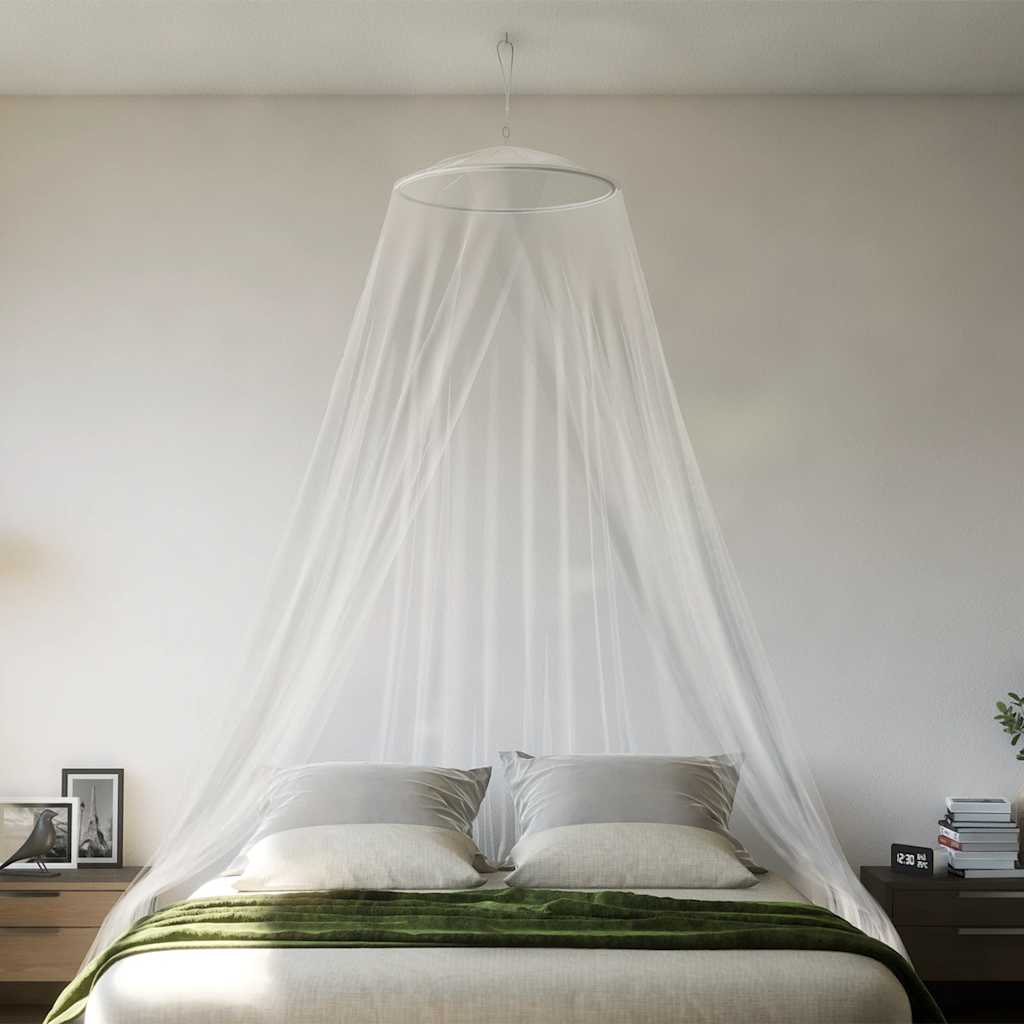 Klamboe voor bed 220 gaas 56x56x220 cm wit