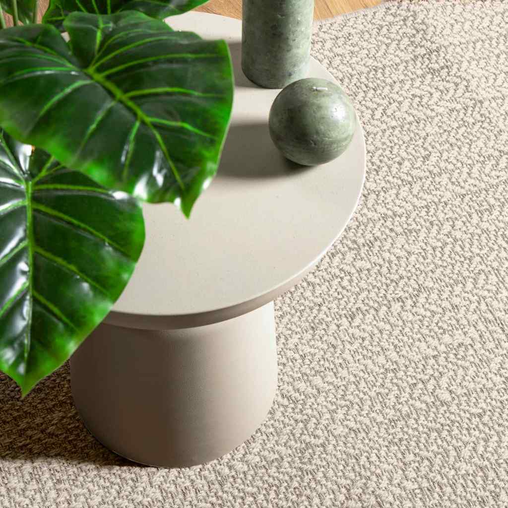 Vloerkleed ZIZUR room binnen en buiten 240x340 cm jute look – afbeelding 2