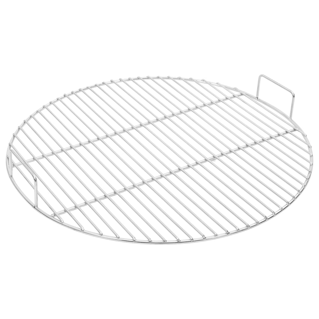 Barbecuerooster met handgrepen rond Ø54 cm 304 roestvrij staal