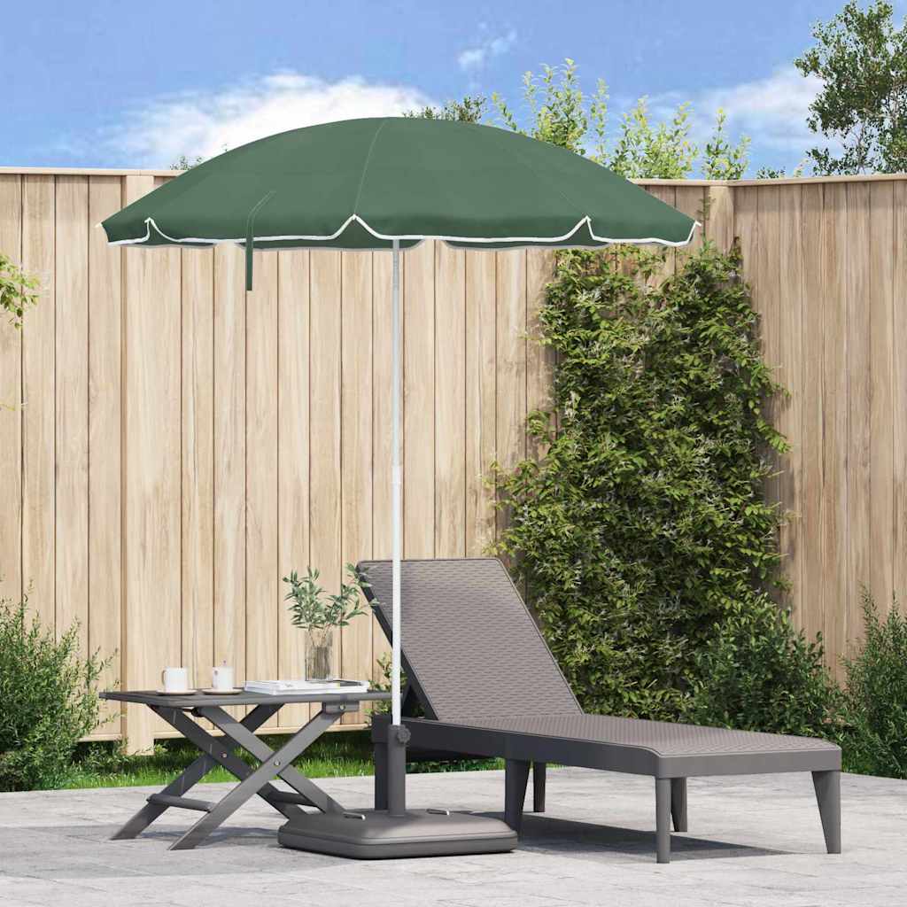 Parasol Groen 161 x 161 x 193 cm Polyester – afbeelding 1
