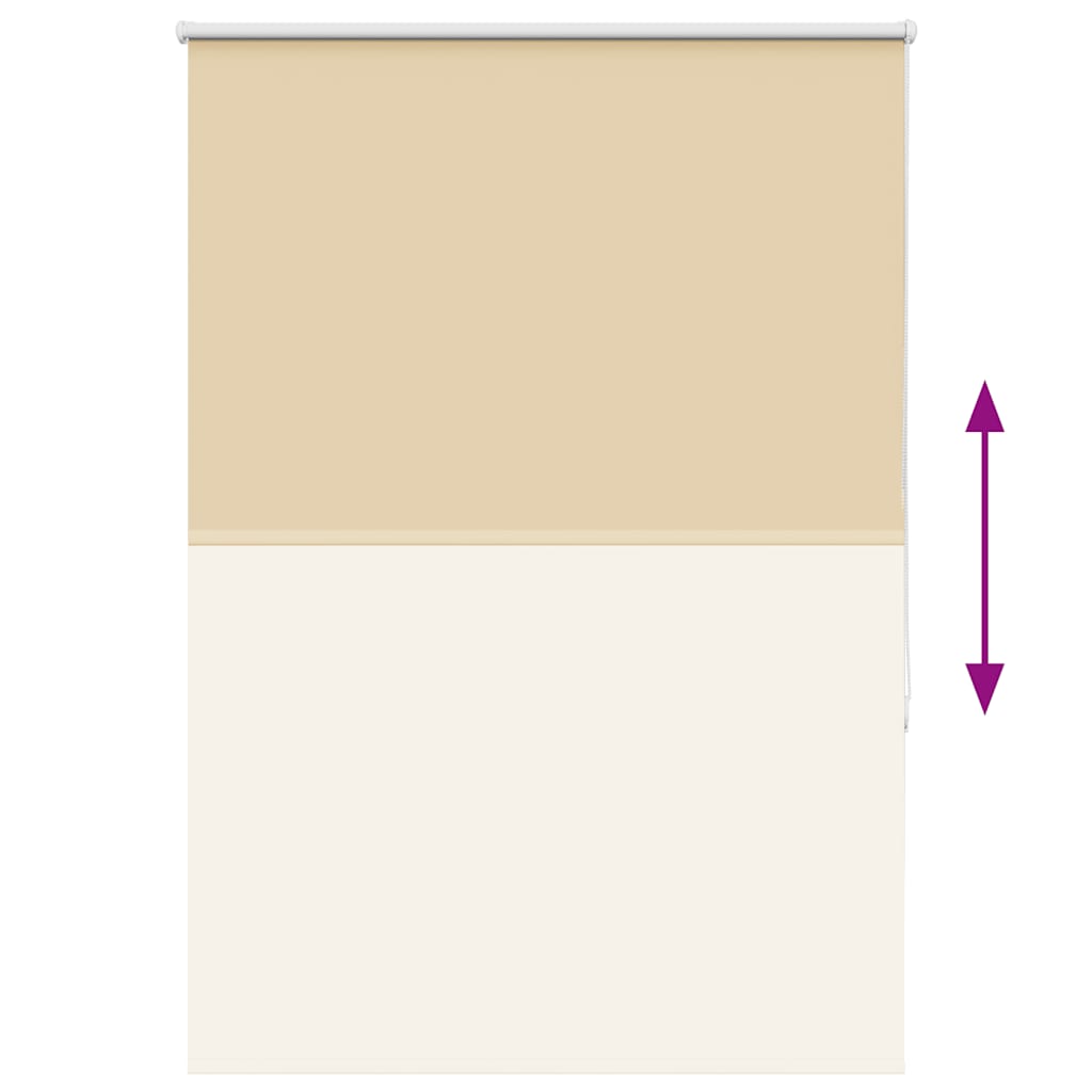 Rolgordijn verduisterend 105x150 cm stofbreedte 100,7 cm beige – afbeelding 9