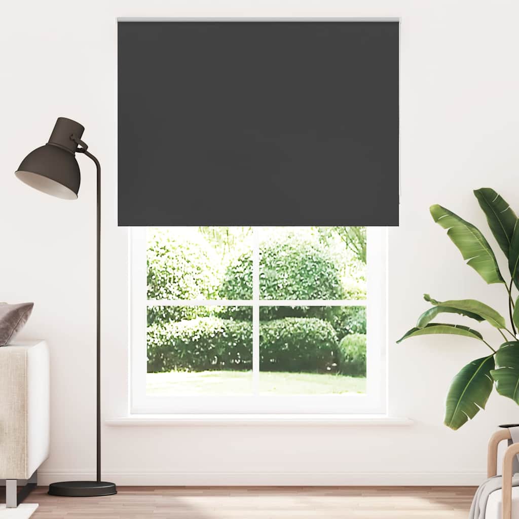 Rolgordijn verduisterend 165x230 cm stofbreedte 161,6 cm zwart