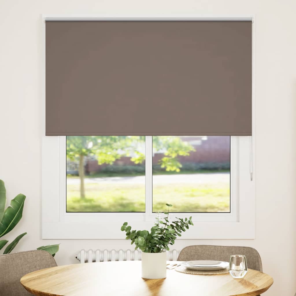 Rolgordijn verduisterend koffie 130x150 cm stofbreedte 126,6 cm – afbeelding 1