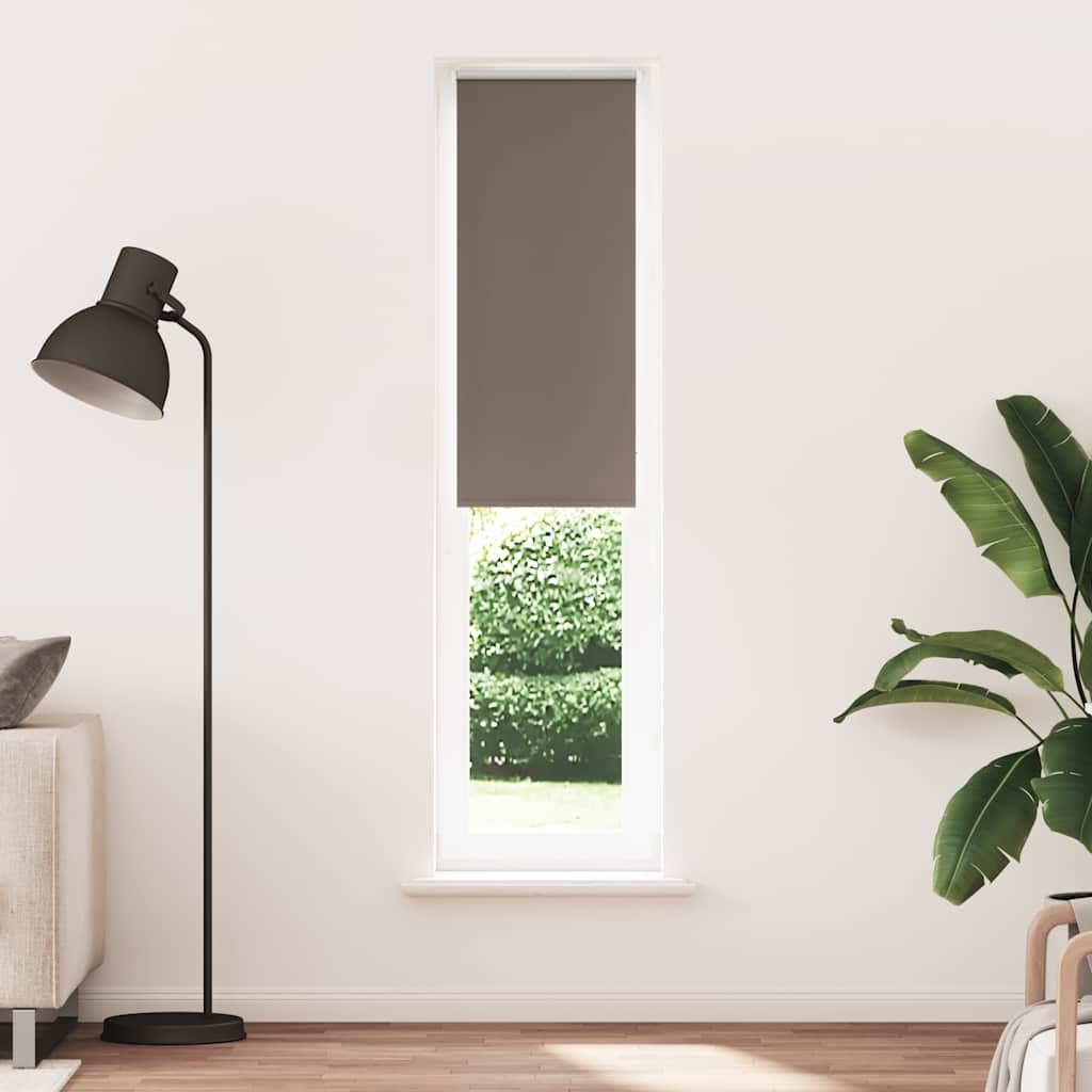 Rolgordijn verduisterend koffie 60x230 cm stofbreedte 55,7 cm