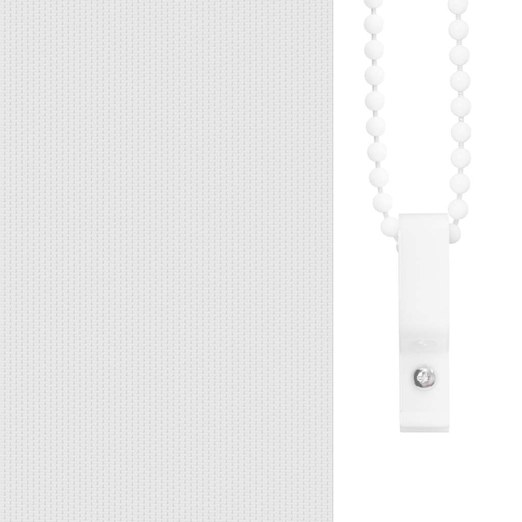Rolgordijn verduisterend 145x150 cm stofbreedte 141,6 cm wit – afbeelding 10