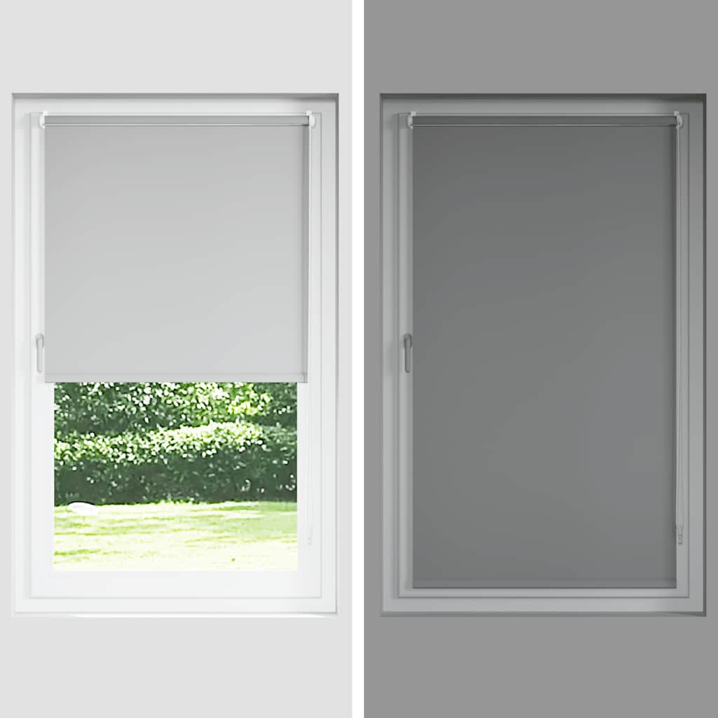 Rolgordijn verduisterend 145x150 cm stofbreedte 141,6 cm wit – afbeelding 8