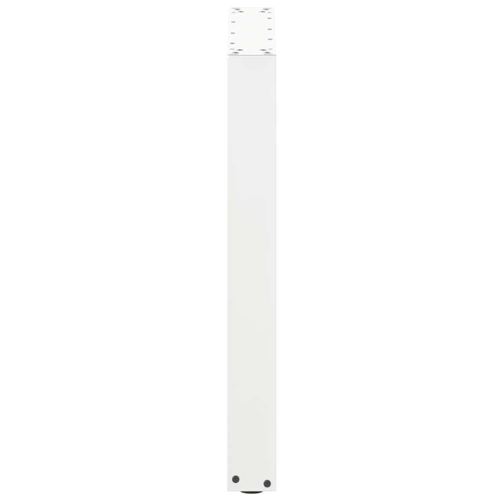 Eettafelpoten 2 st U-vormig 60x(72-73) cm staal wit – afbeelding 6