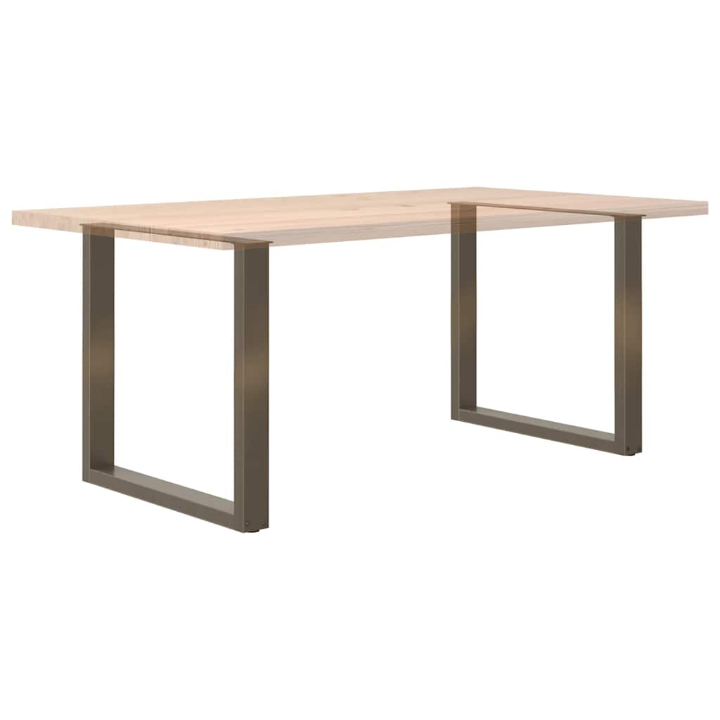 Eettafelpoten 2 st U-vormig 80x(72-73) cm staal naturel – afbeelding 7