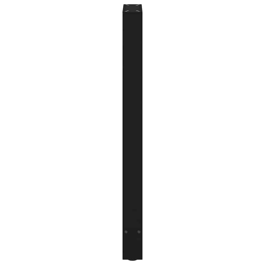 Bartafelpoten 2 st 40x(100-101) cm staal zwart – afbeelding 6