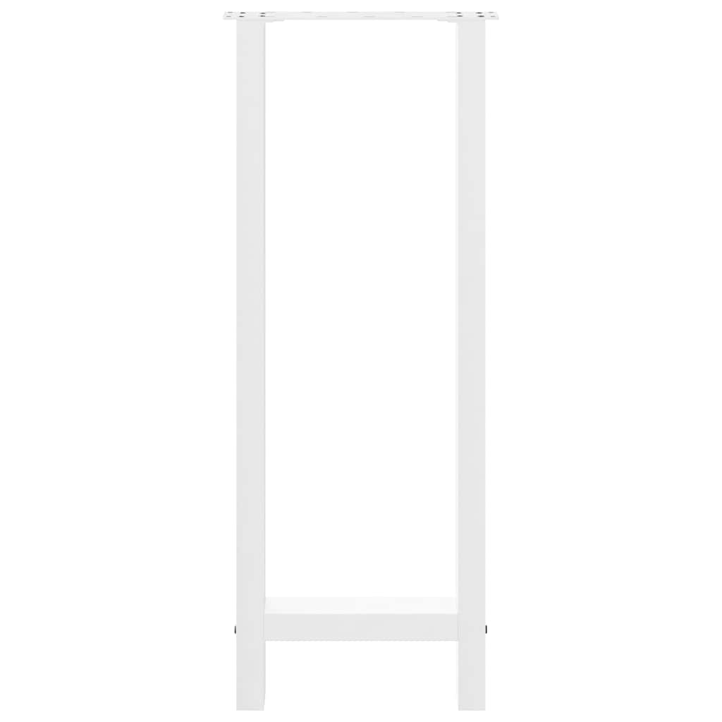 Bartafelpoten 2 st 40x(100-101) cm staal wit – afbeelding 5