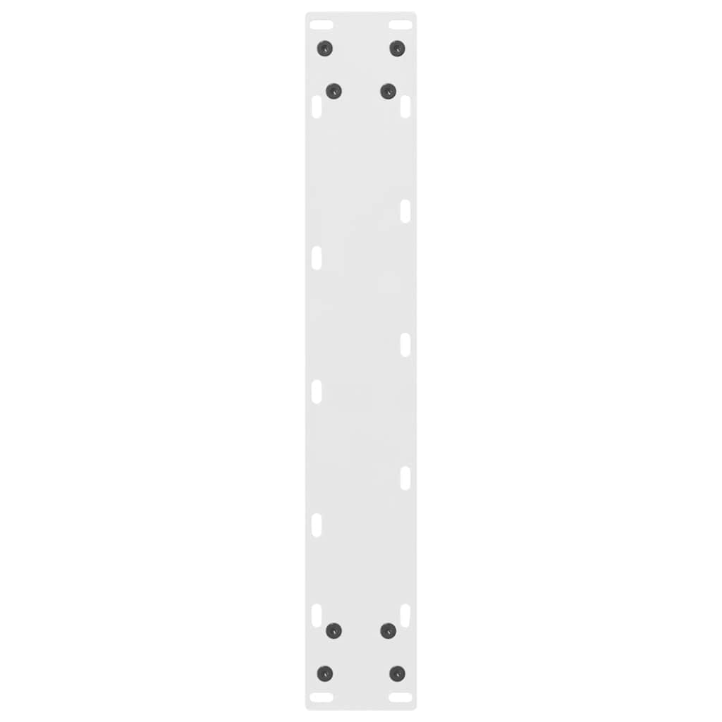 Bartafelpoten 2 st 40x(100-101) cm staal wit – afbeelding 7