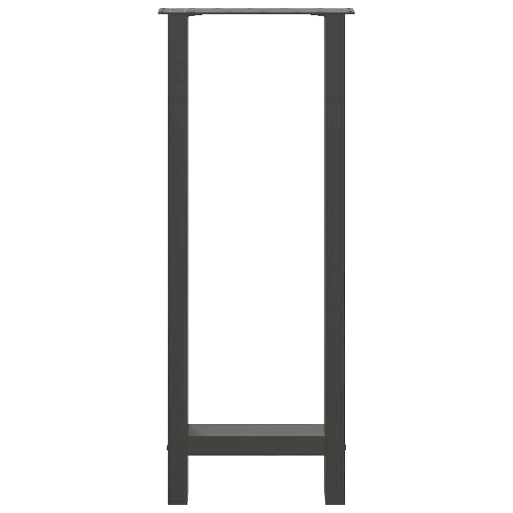 Bartafelpoten 2 st 50x(100-101) cm staal antraciet – afbeelding 5