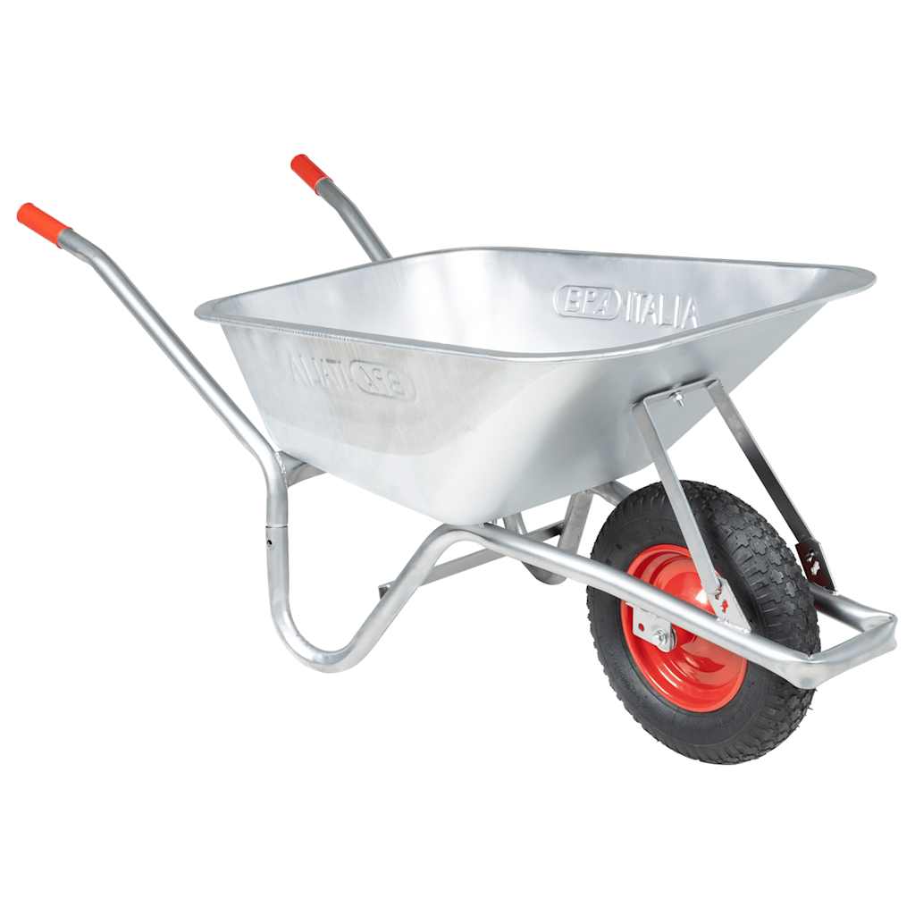 Kruiwagen 90 L 150 kg gegalvaniseerd staal en kunststof