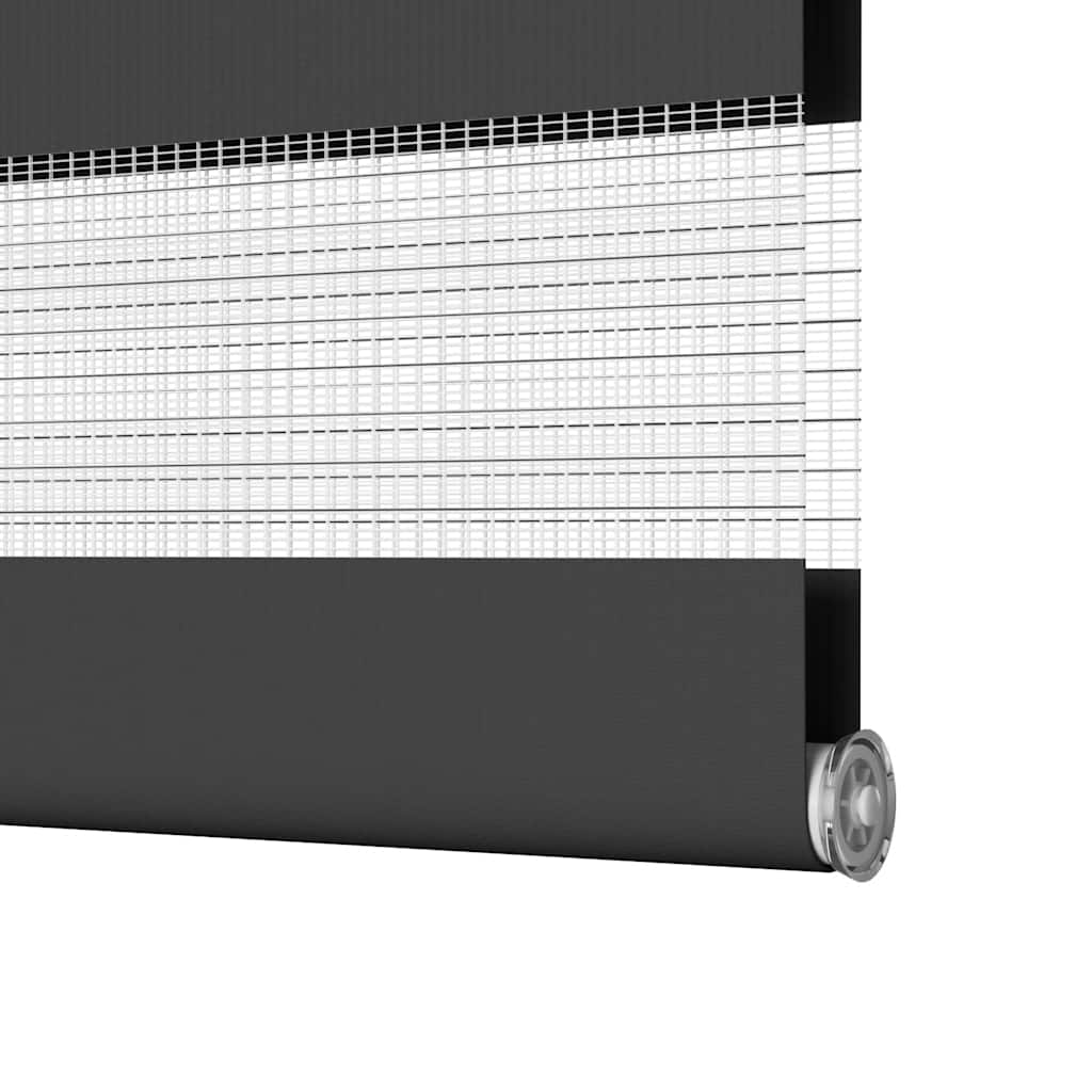 Zebra rolgordijn 150x230 cm stofbreedte 145,9 cm zwart – afbeelding 12