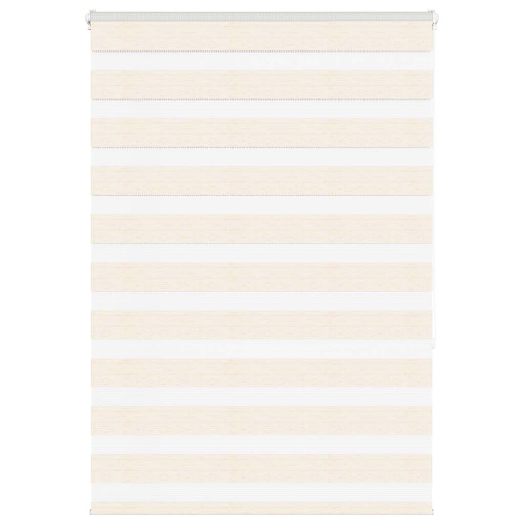 Zebra rolgordijn 95x150 cm stofbreedte 90,9 cm marmerbeige