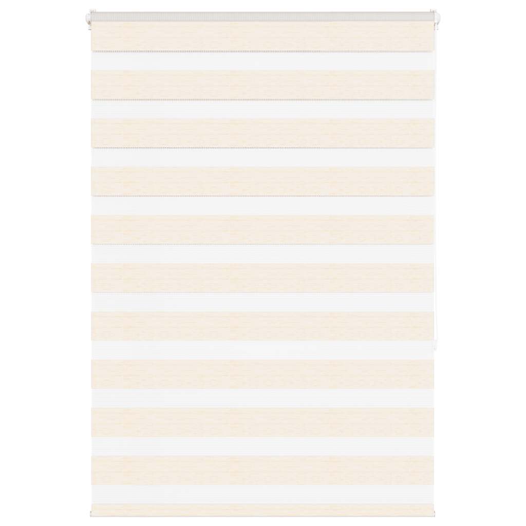 Zebra Blind 105x150cm stofbreedte 100,9cm polyester marmerbeige