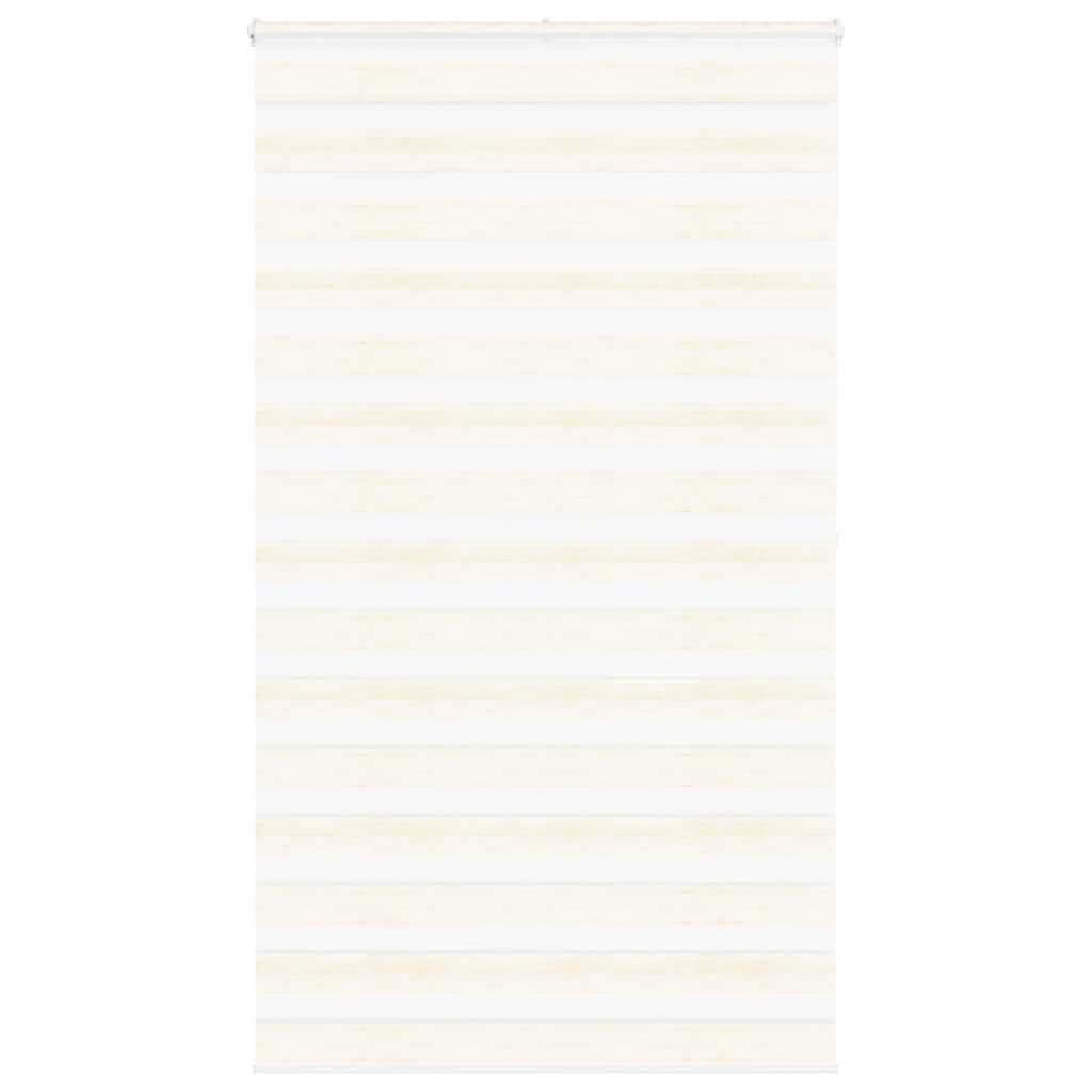 Zebra rolgordijn 135x200 cm stofbreedte 130,9 cm marmerbeige