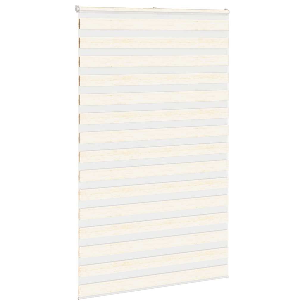 Zebra rolgordijn 150x200 cm stofbreedte 145,9 cm marmerbeige – afbeelding 3