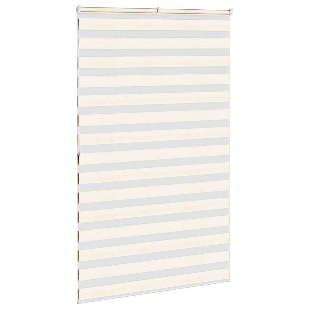 Zebra rolgordijn 150x200 cm stofbreedte 145,9 cm marmerbeige – afbeelding 4