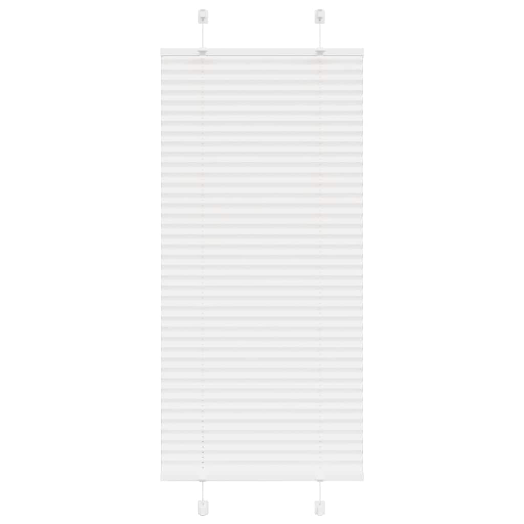 Plissé rolgordijn 55x100 cm stofbreedte 54,4 cm polyester wit