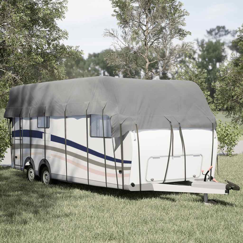 Caravan dakbedekking 800x300 cm vliesvlies grijs