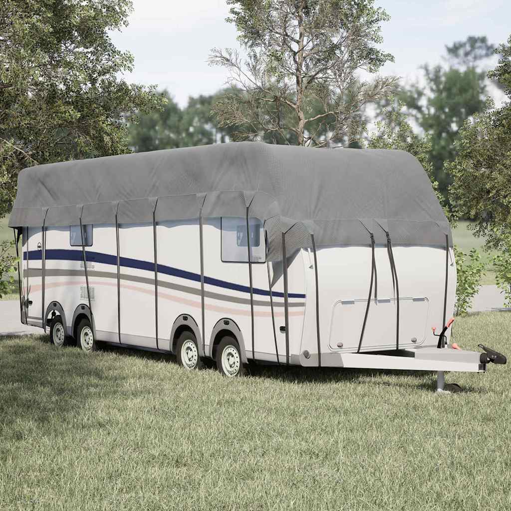 Caravan dakbedekking 900x300 cm vliesvlies grijs