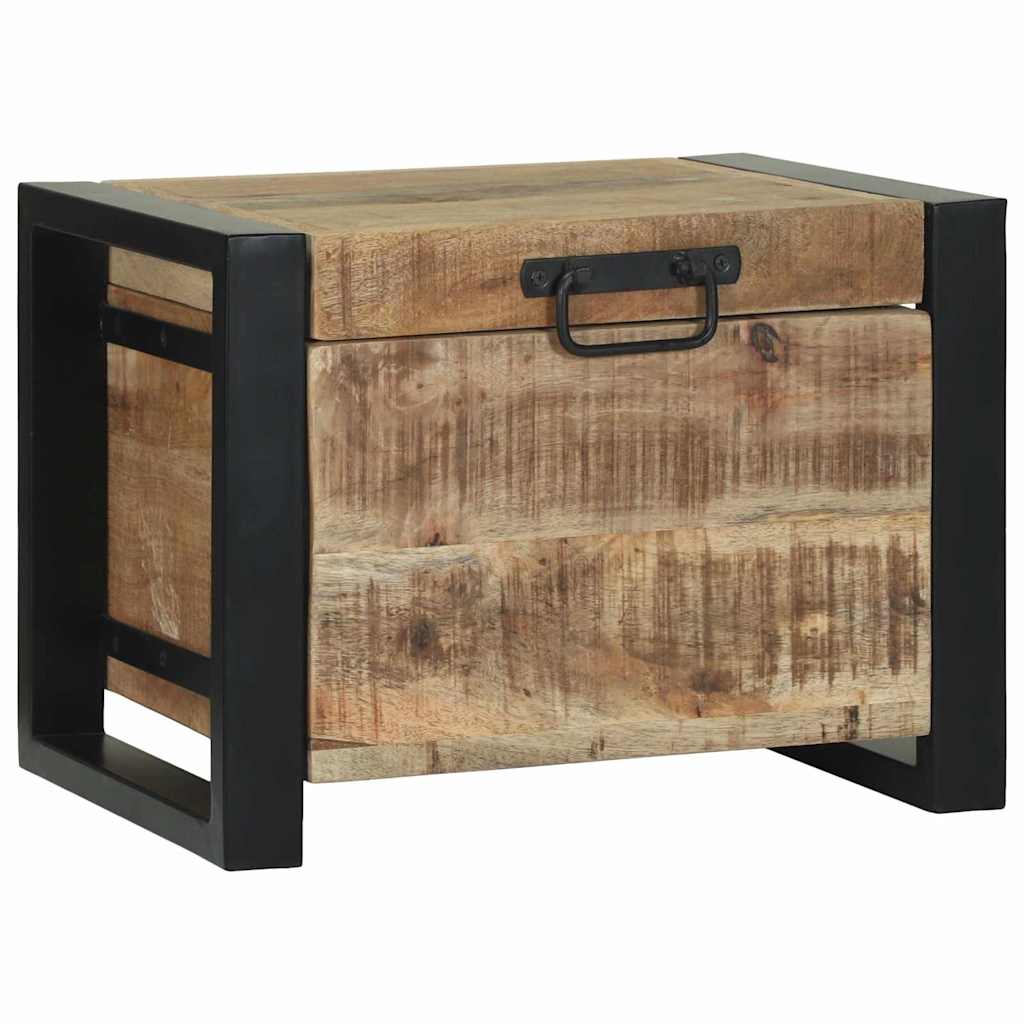 Opbergkisten met opslag Bruin 40 x 30 x 30 cm Massief mangohout