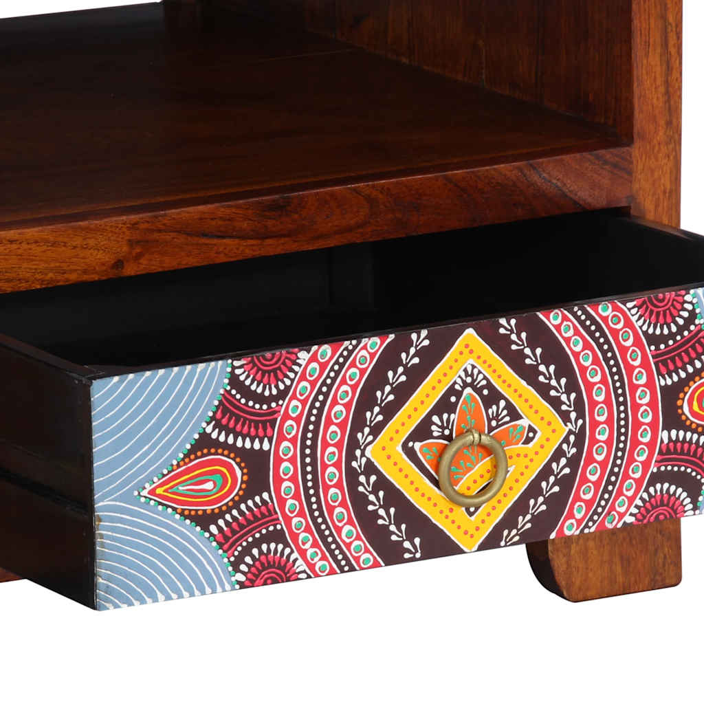 Salontafel 90x50x40 cm massief acaciahout – afbeelding 6
