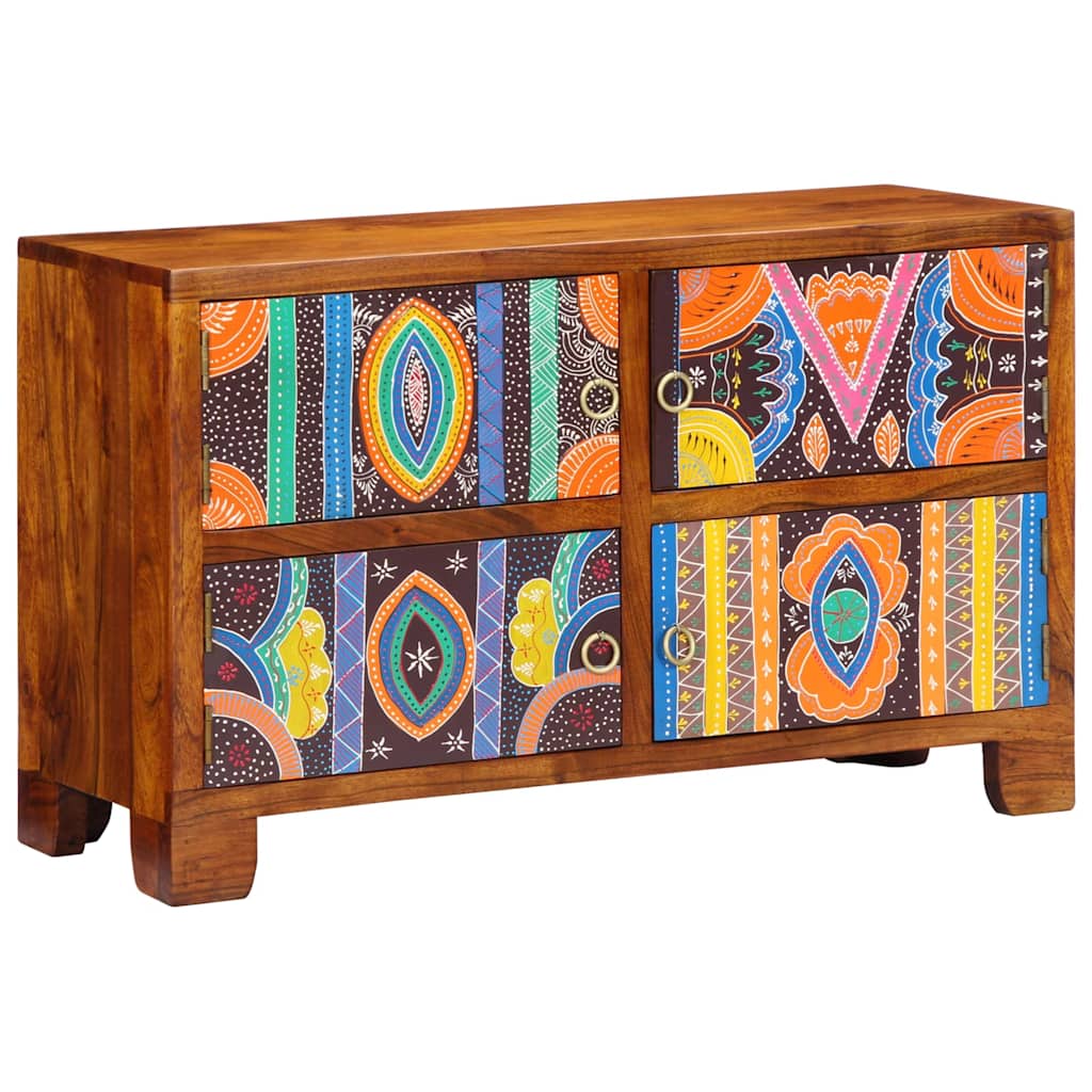 Schoenenkast Bruin 90 x 35 x 55 cm Massief Acaciahout
