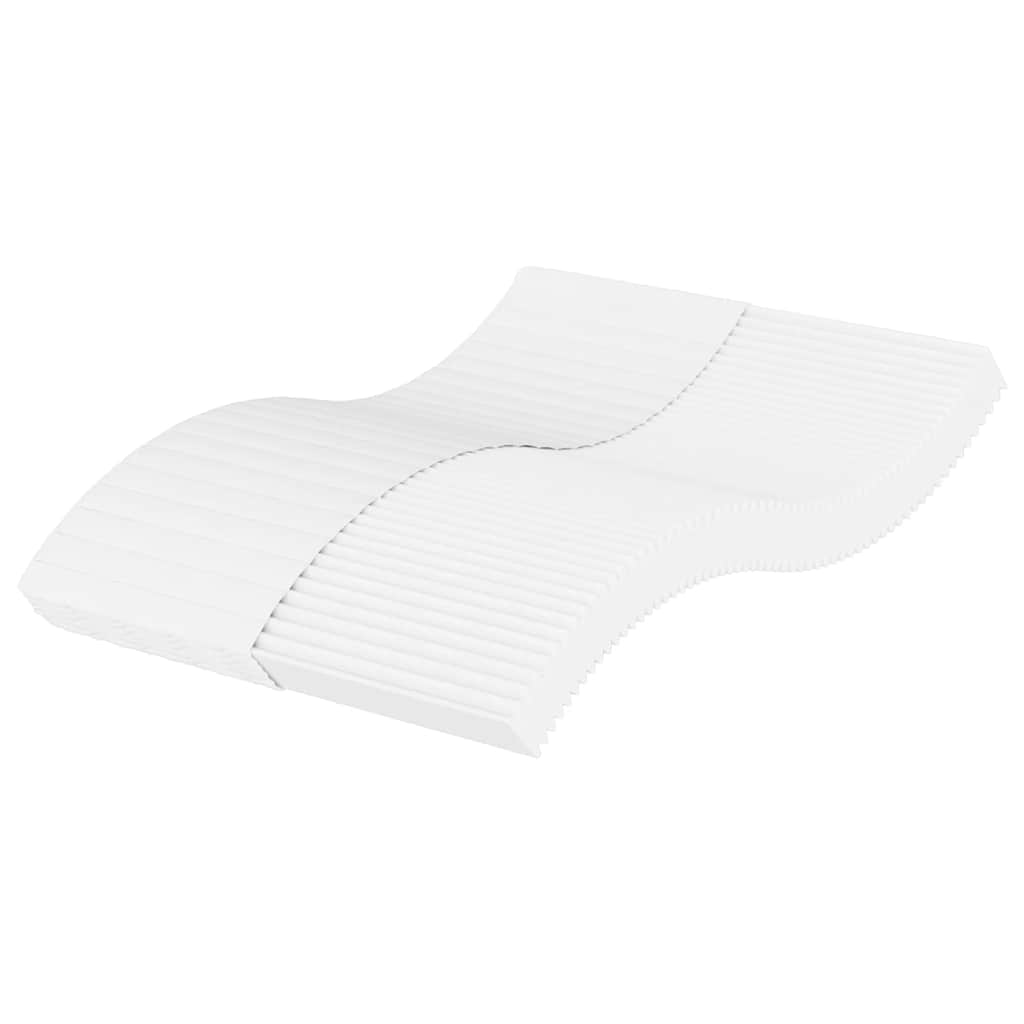 Schuimmatras hardheid H2 H3 120x210 cm wit