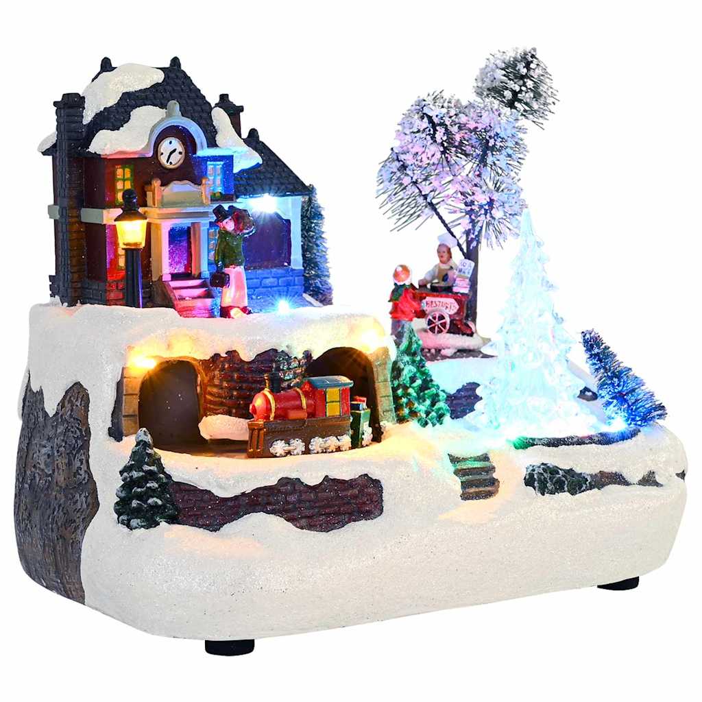 Kerst Tafelopstelling Multikleur 23,5 x 16 x 18,5 cm Kunststof