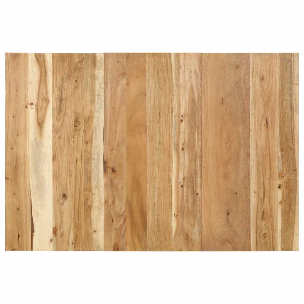 Hoofdbord 120 cm massief acaciahout – afbeelding 1