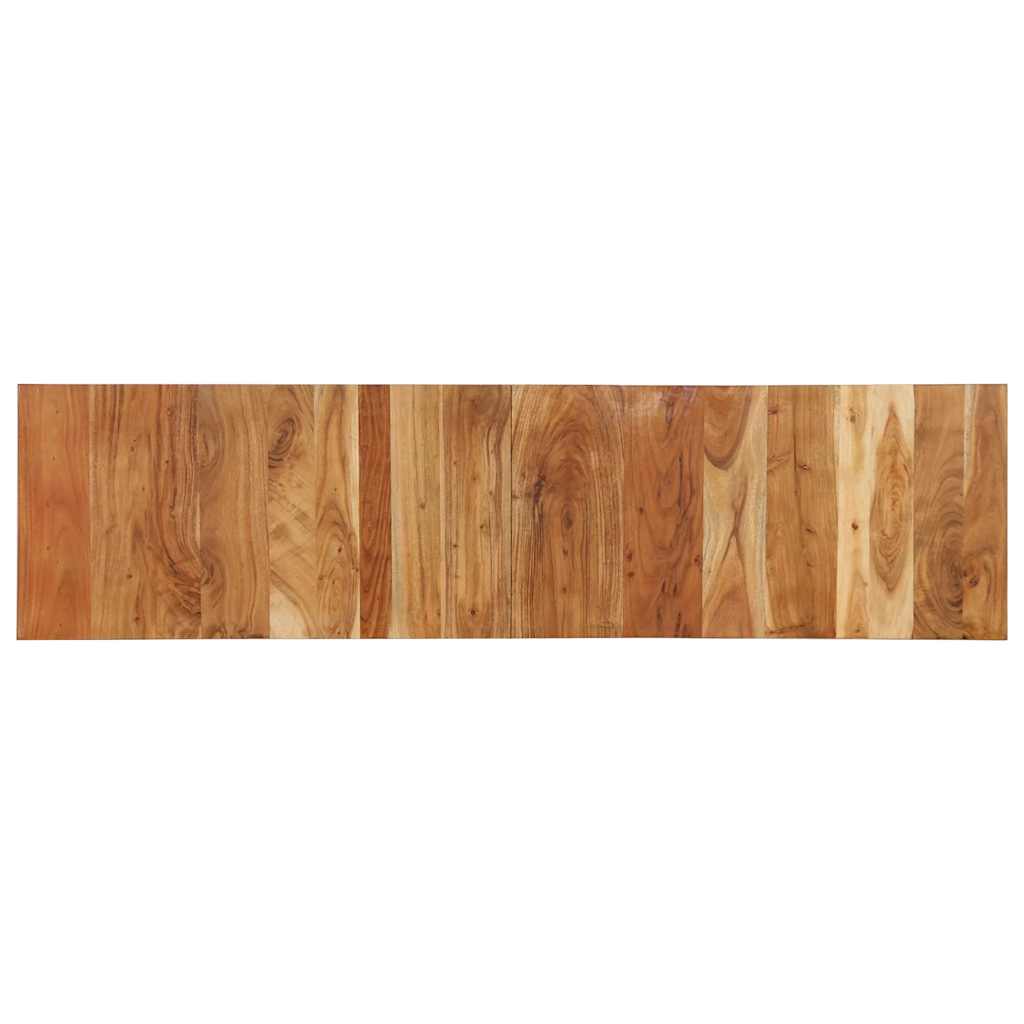 Hoofdbord 200 cm massief acaciahout – afbeelding 1