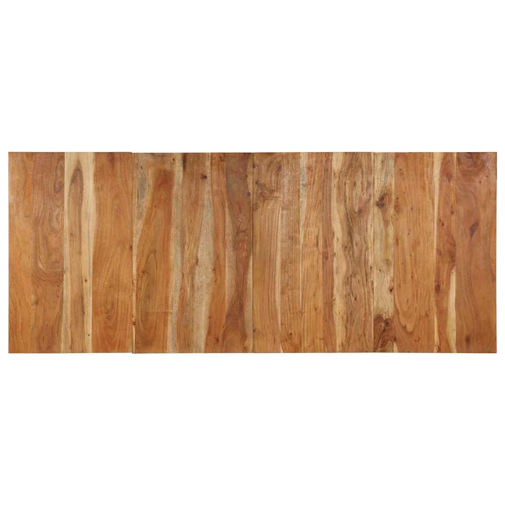 Hoofdbord 200 cm massief acaciahout – afbeelding 1