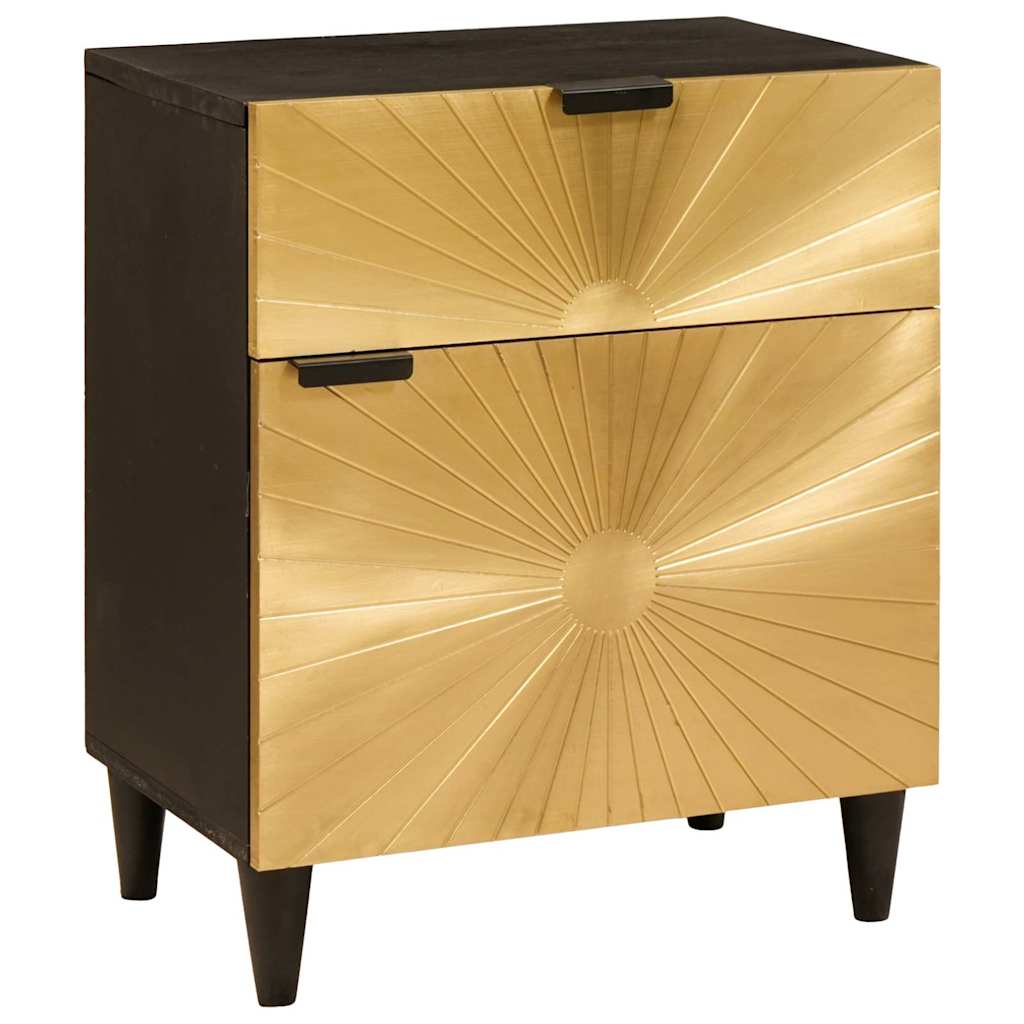 Nachtkastje met lade 50 x 33 x 60 cm Massief Mango Hout