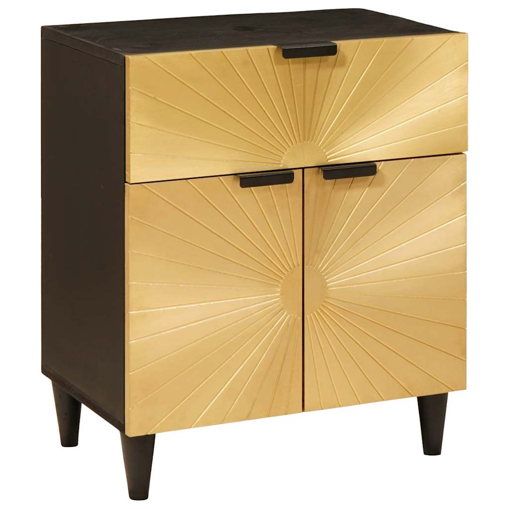 Nachtkastje met lade 50 x 33 x 60 cm Massief Mango Hout