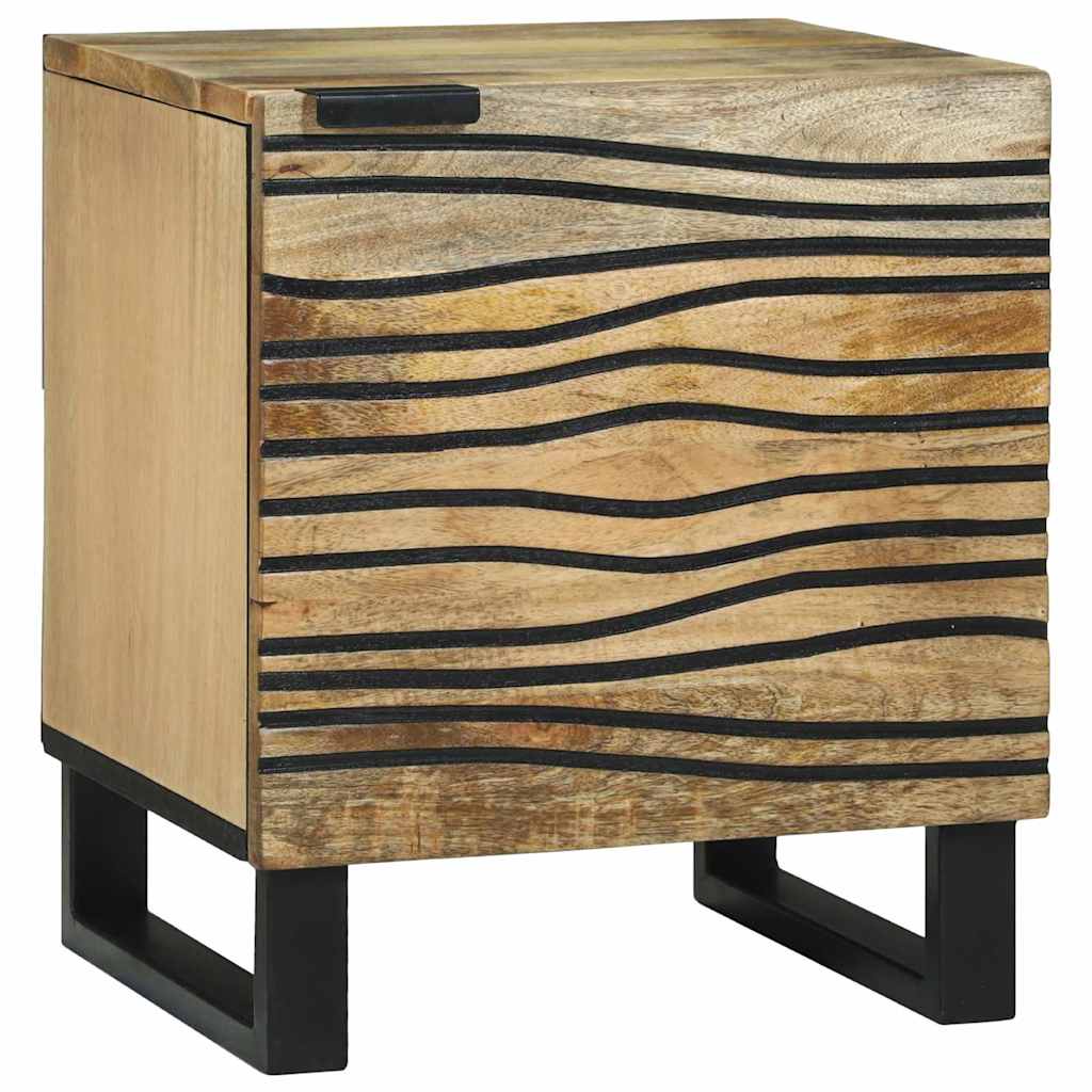 Nachtkastje Bruin 40 x 33 x 46 cm Massief acaciahout