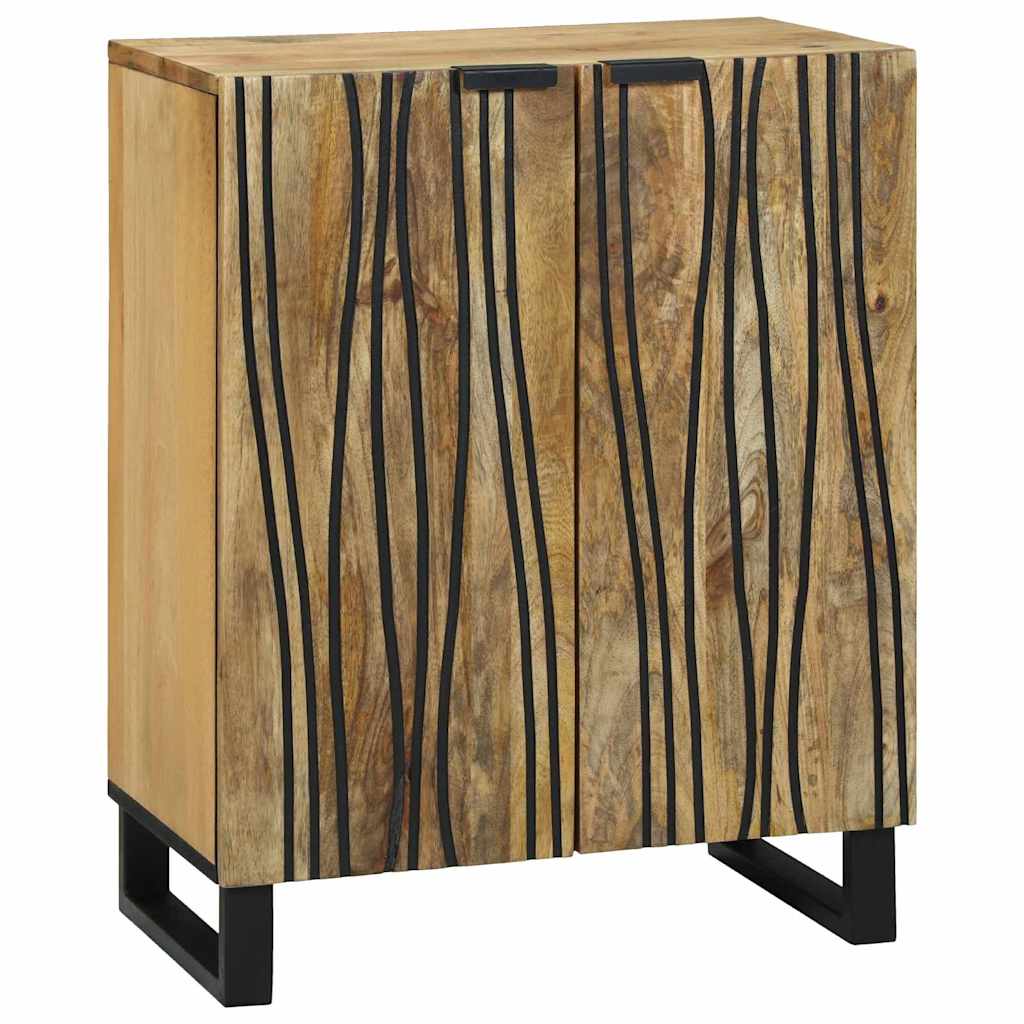 Dressoir Naturel 60 x 33,5 x 75 cm Massief Mango Hout