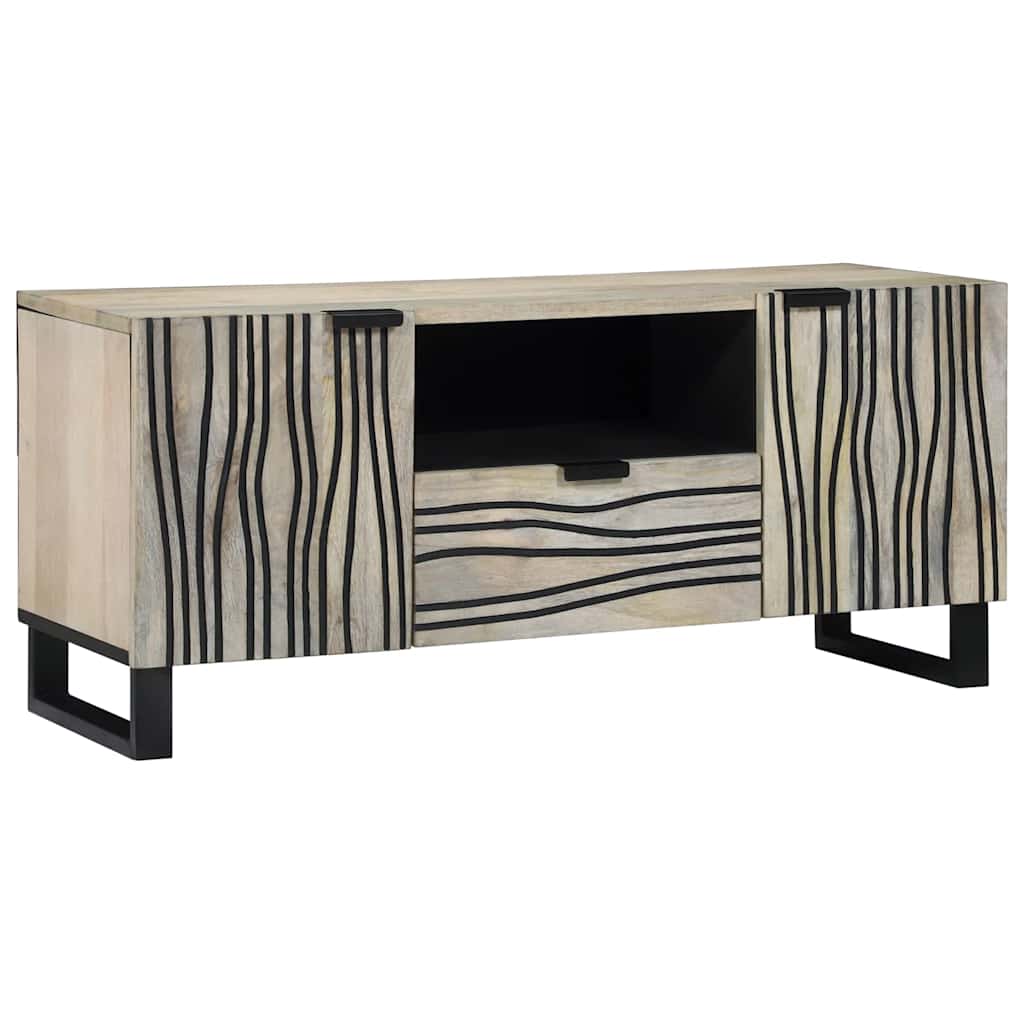 TV Eenheden met lade Wit 105 x 33 x 46 cm Bewerkt hout
