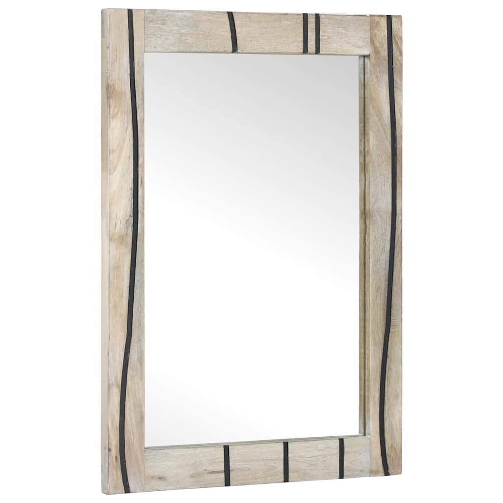 Badkamer Spiegel met spiegel Bruin 70 x 50 x 2,5 cm – afbeelding 1