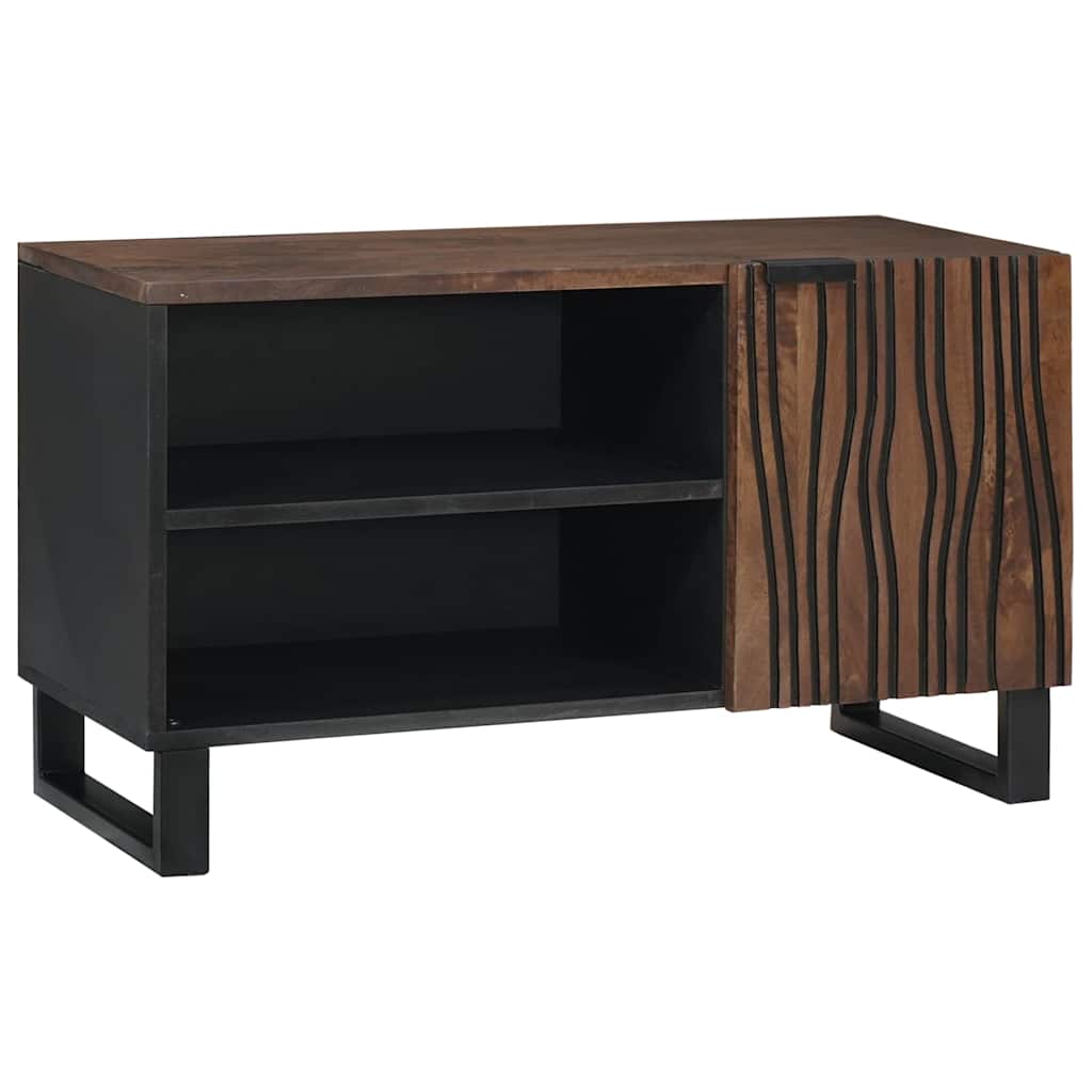 TV Eenheden Walnotenhout 80 x 33 x 46 cm Bewerkt hout