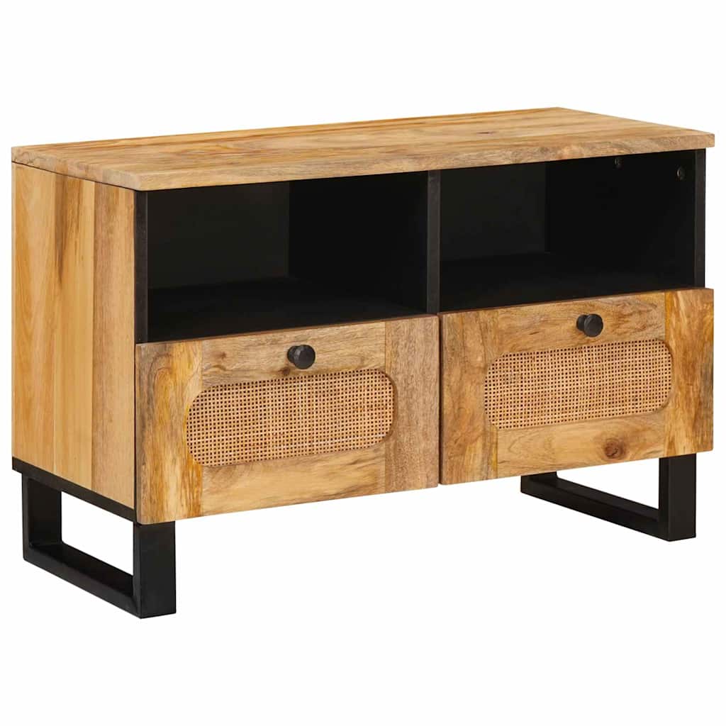 TV-kast met lade Bruin 70 x 33 x 46 cm Massief Mango Hout