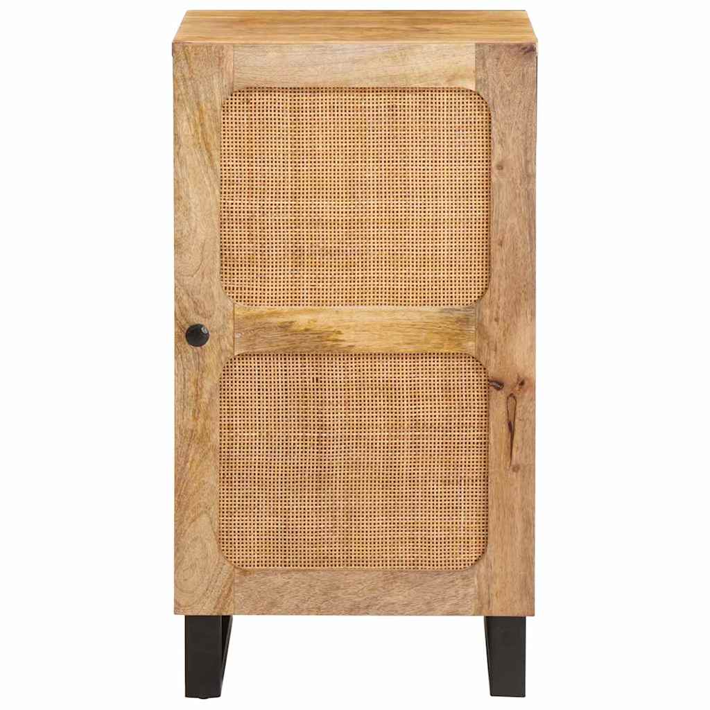Dressoir met opslag Bruin 40 x 33 x 75 cm Massief Mango Hout – afbeelding 1