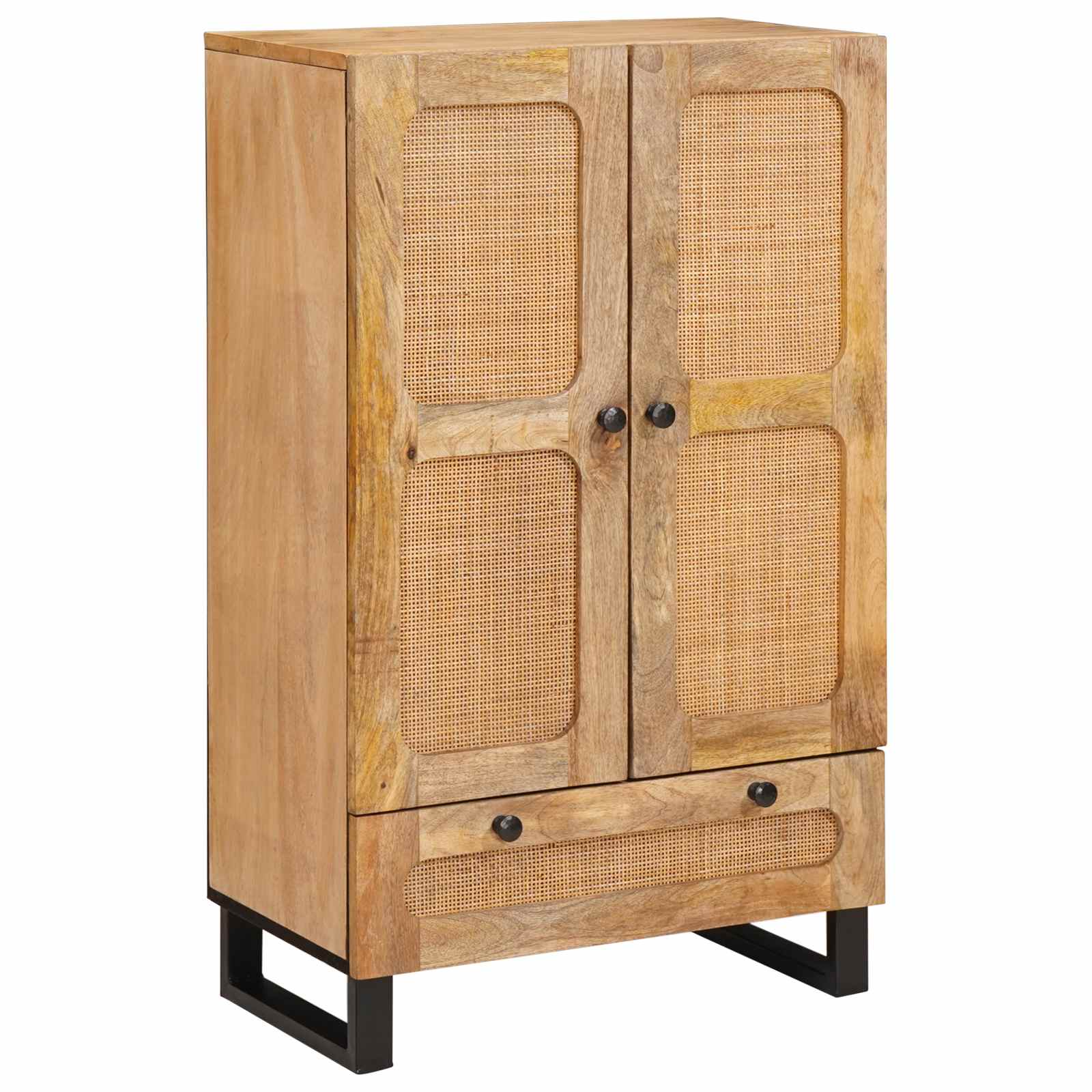 Hoge kast met lade Bruin 40 x 33 x 110 cm Massief Mango Hout