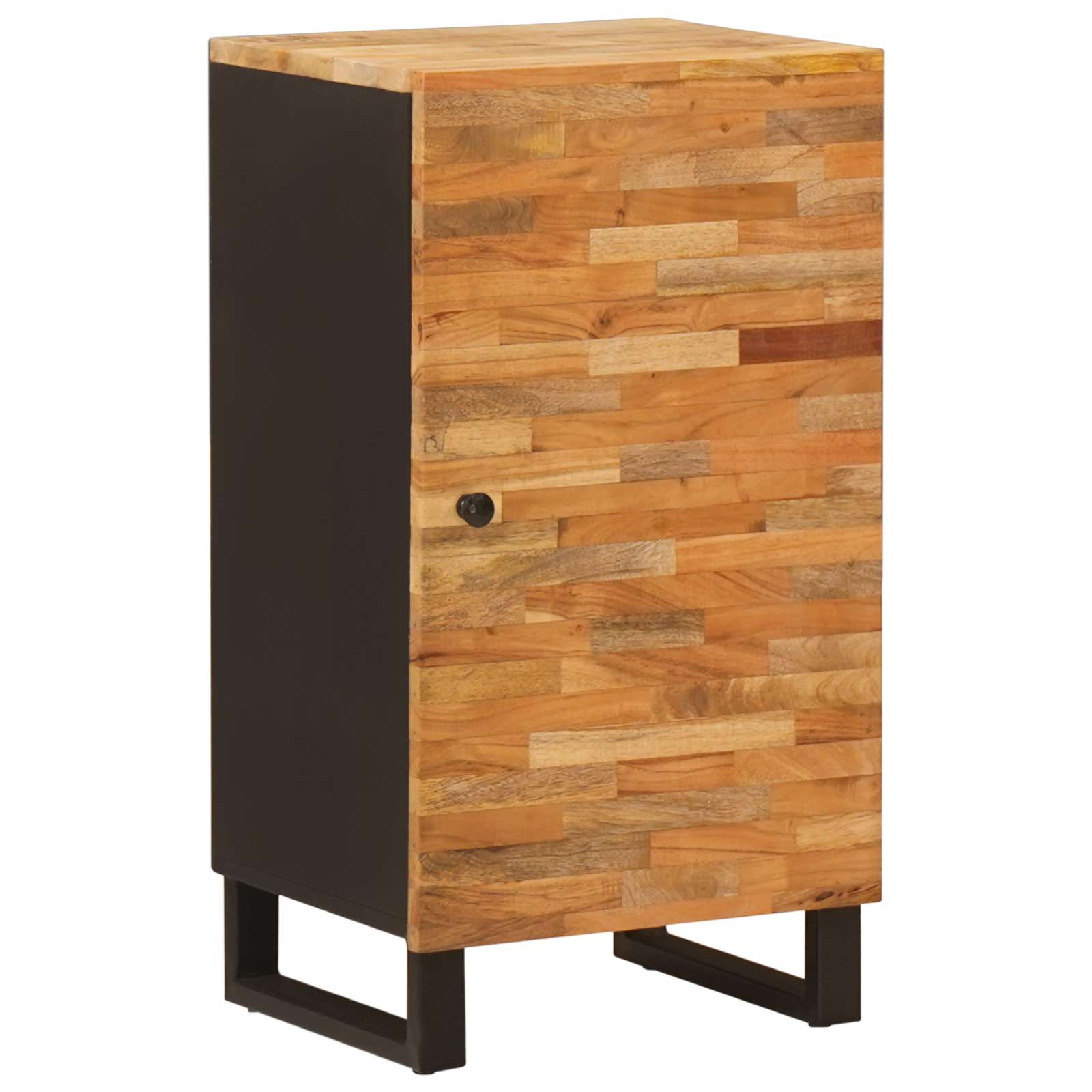 Bijzetkast met opslag Bruin 40 x 33 x 75 cm Massief Mango Hout