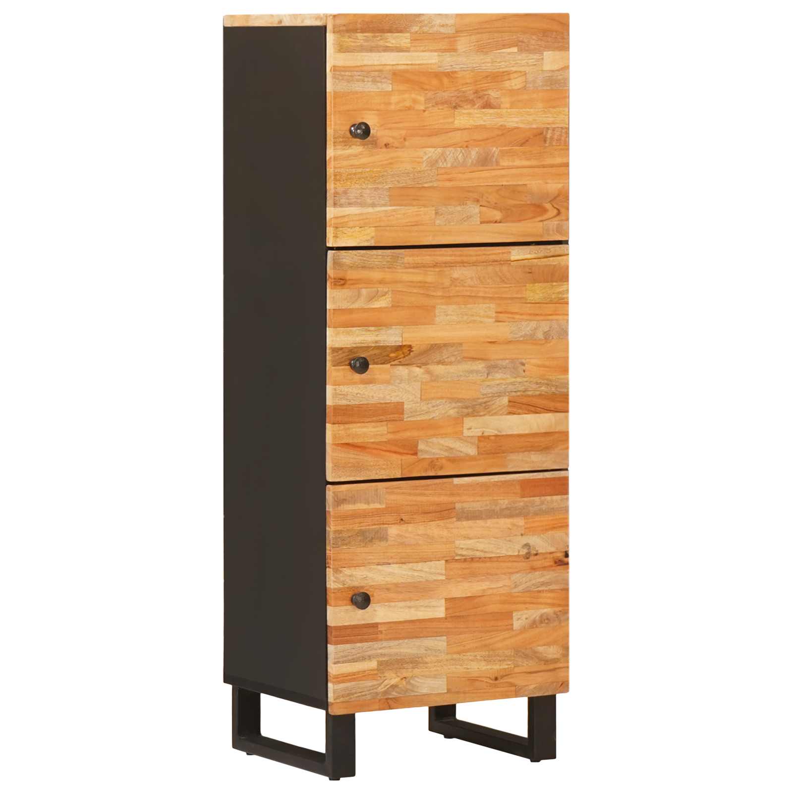 Opberg Highboard Bruin 40 x 33 x 110 cm Massief Mango Hout
